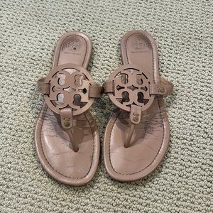 Tory Burch Miller Sandals Nude Size 9